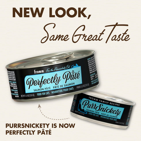 Fromm PurrSnickety Wet Cat Food - Salmon Pâté - 5.5oz Can